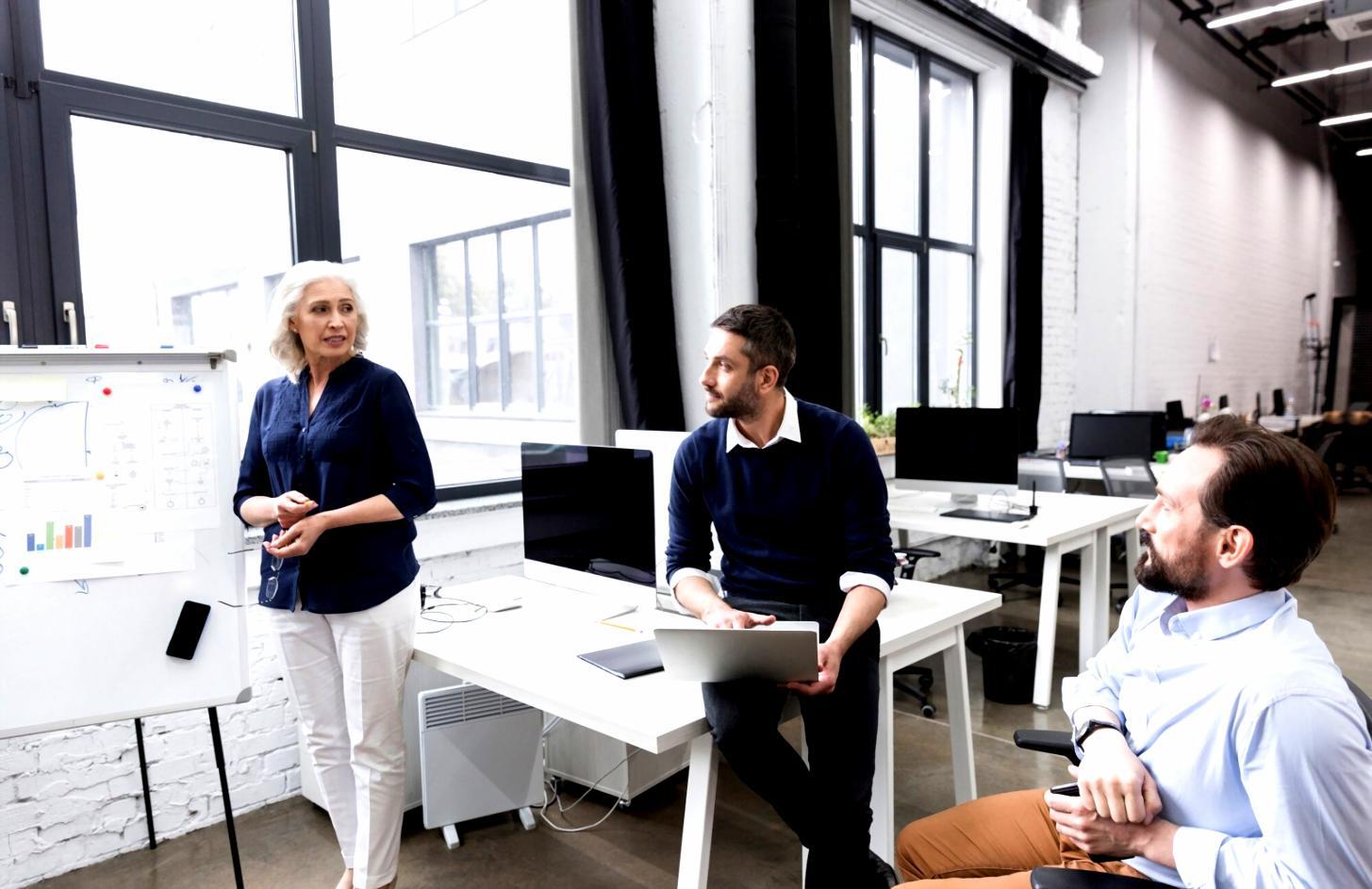 Besprechungsraum für Finanzberatung und Schulungen